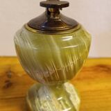 Green onyx table lighter