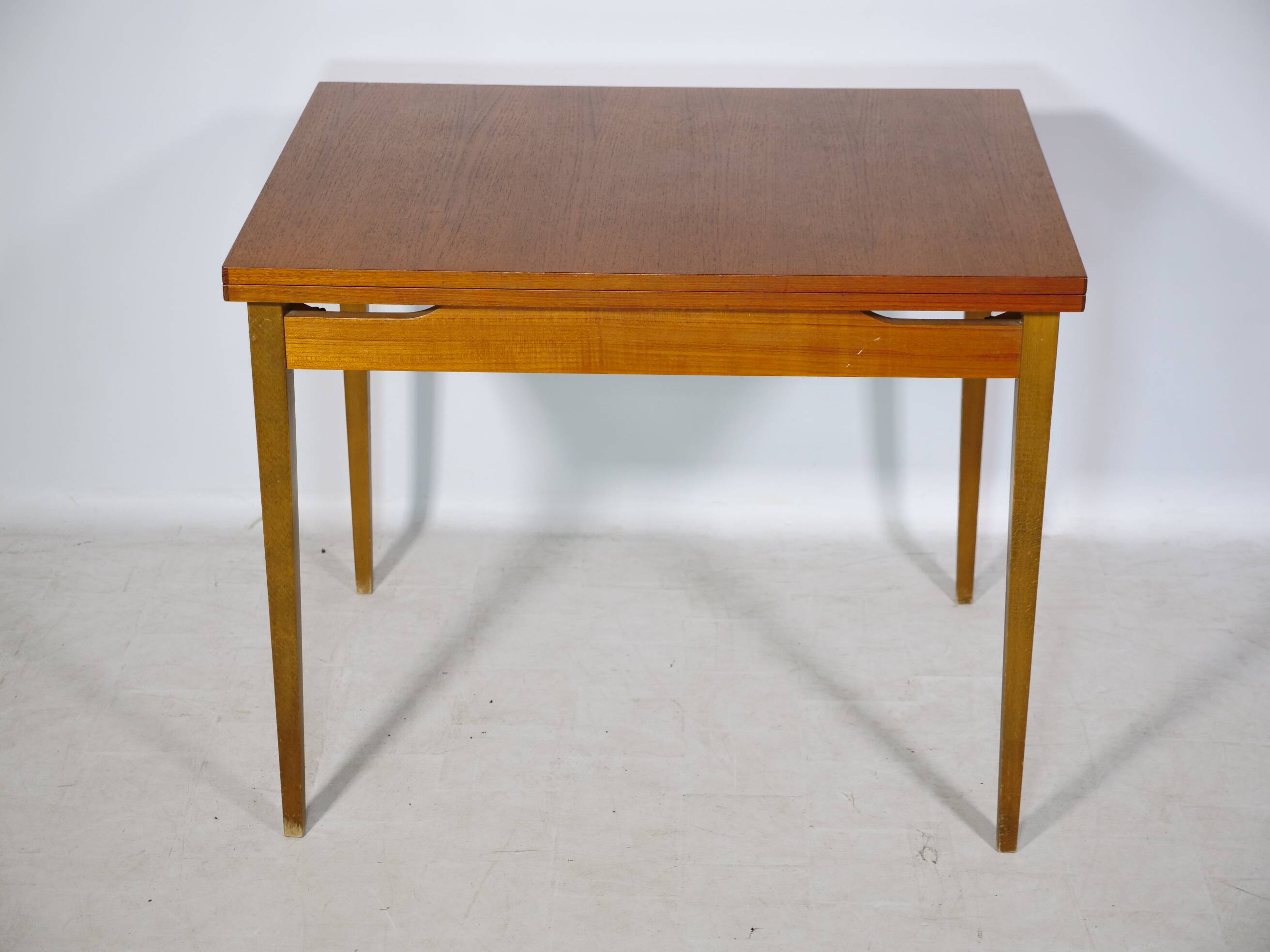 Mid Century Walnut Dining Table by Wilhelm Renz, 1960s