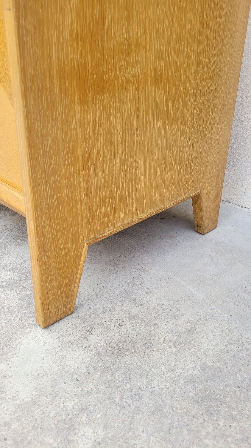 Vintage sideboard enfilade 1950 feet oak compass