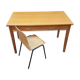 Former desk administrative years 60 with chair