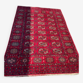 Red Persian rug