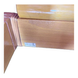 Macrion bed in very good condition and its two bedside tables
