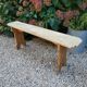 Wooden bench