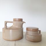 Coffee maker and sugar maker in Brenne sandstone