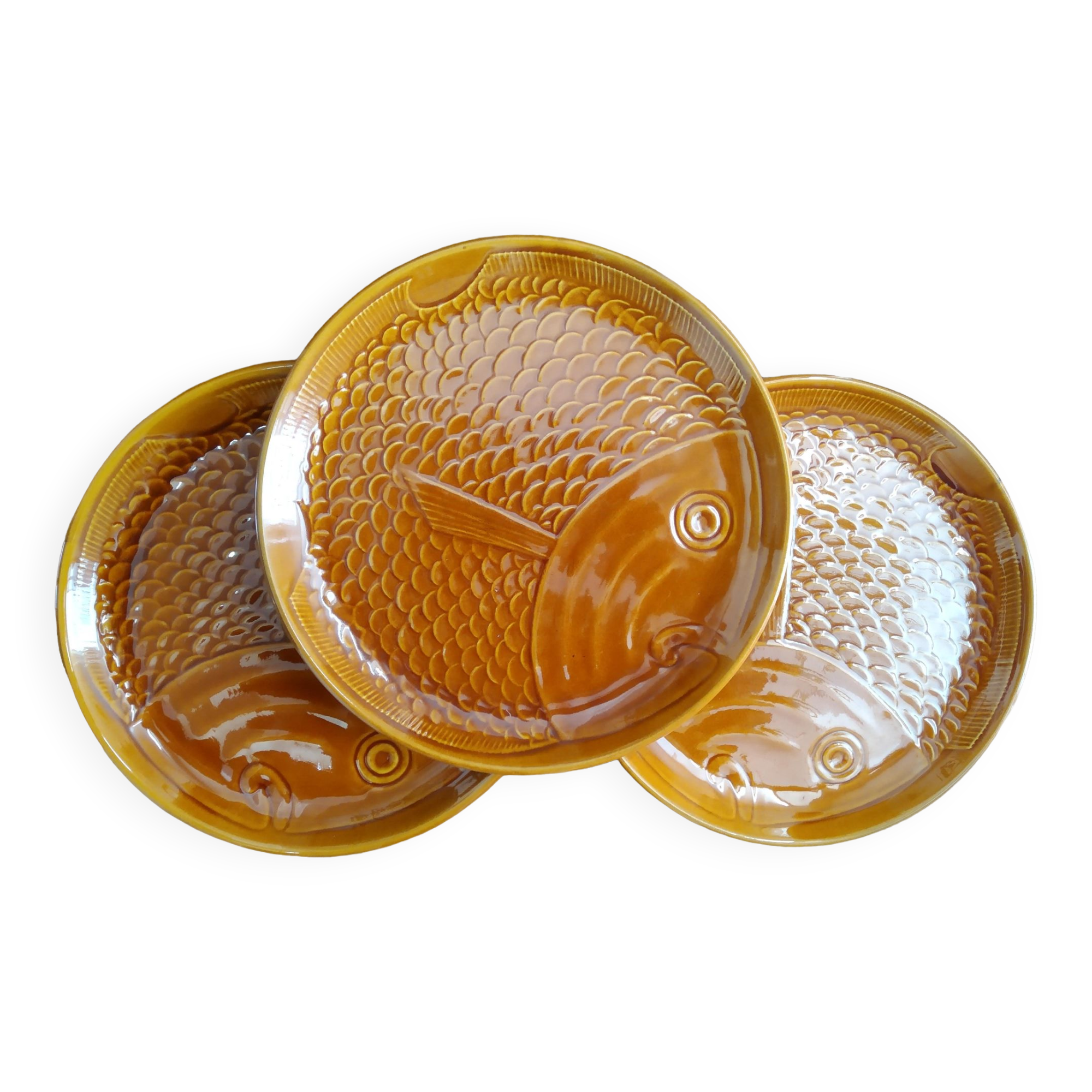 3 plates poissson amber