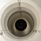 Brass & Lacquered White Aluminium Pendant Lamp by Carl Thore, design 1970