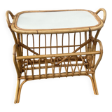 Rattan side table 1970