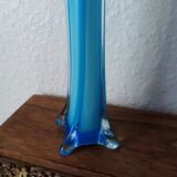 Soliflore bleu murano