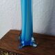 Blue soliflore murano