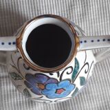 Vintage ceramic vase signed Alpho