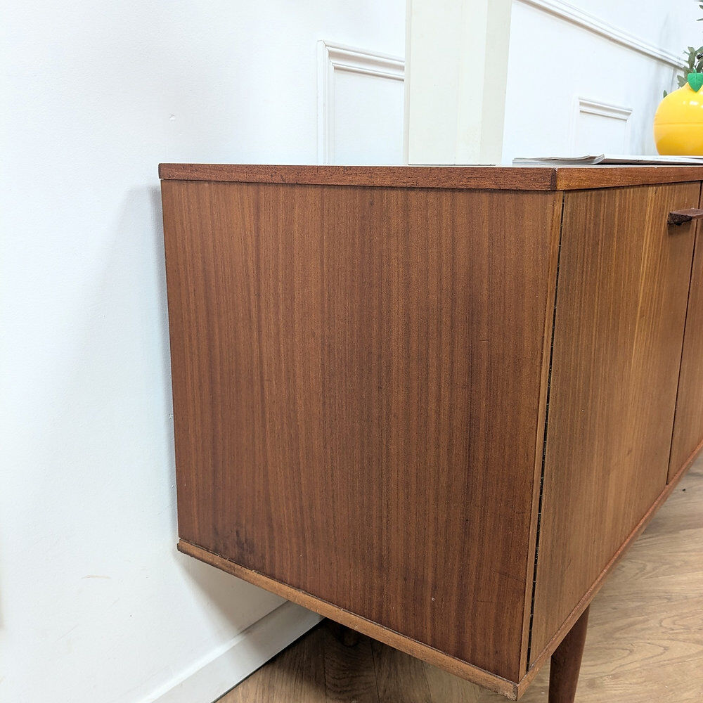 Danish vintage teak sideboard from the 1960s.