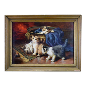 Peinture l'huile sur - panneaux