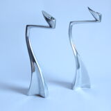 Swan Candlesticks by Matthew Hilton