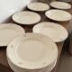 12 antique flat plates Villeroy & Boch Mettlach – porcelain