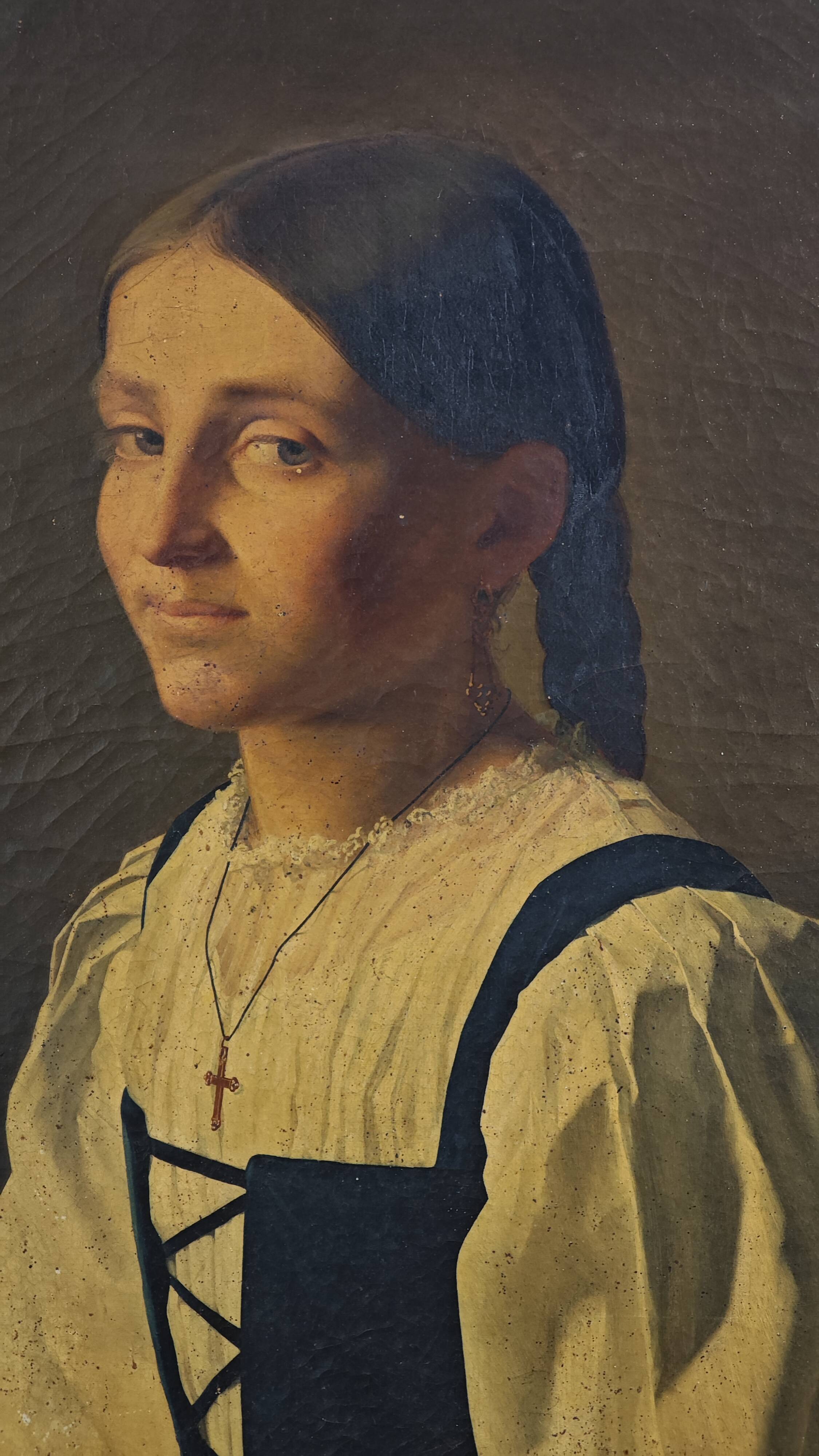 tableau ancien portrait