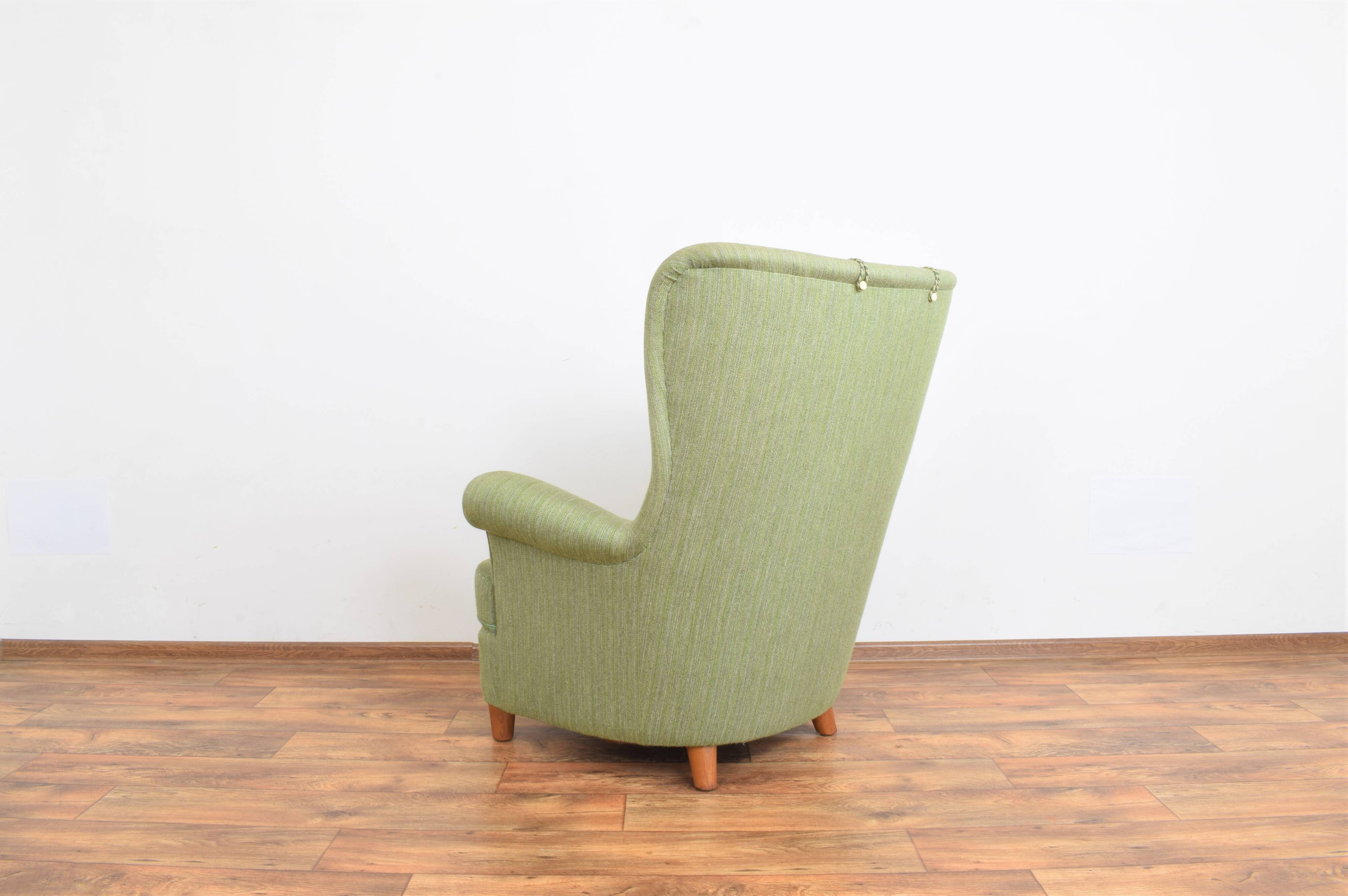 Mid-Century Swedish Teak Armchair, 1960s.