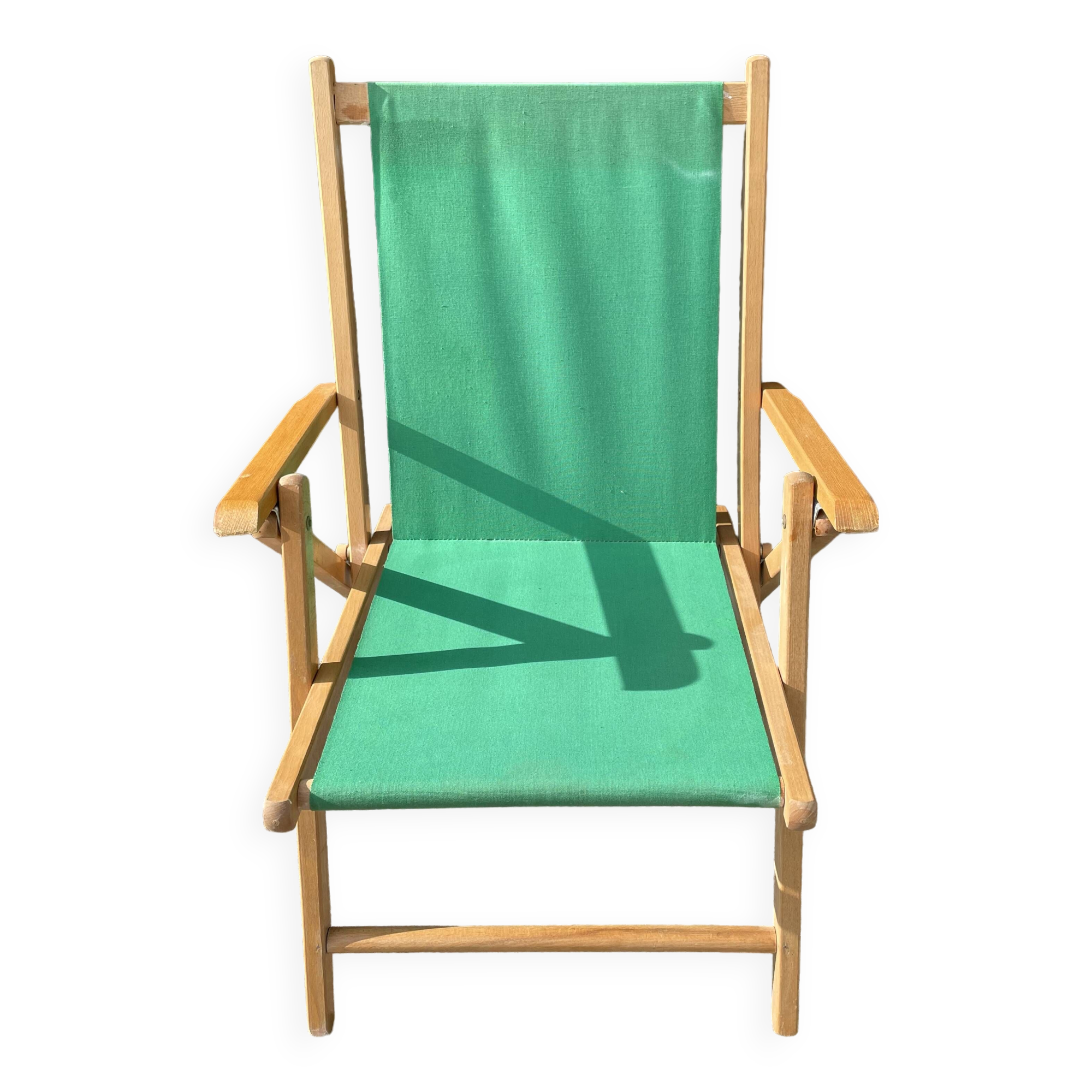 Vintage folding armchair