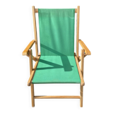 Vintage folding armchair