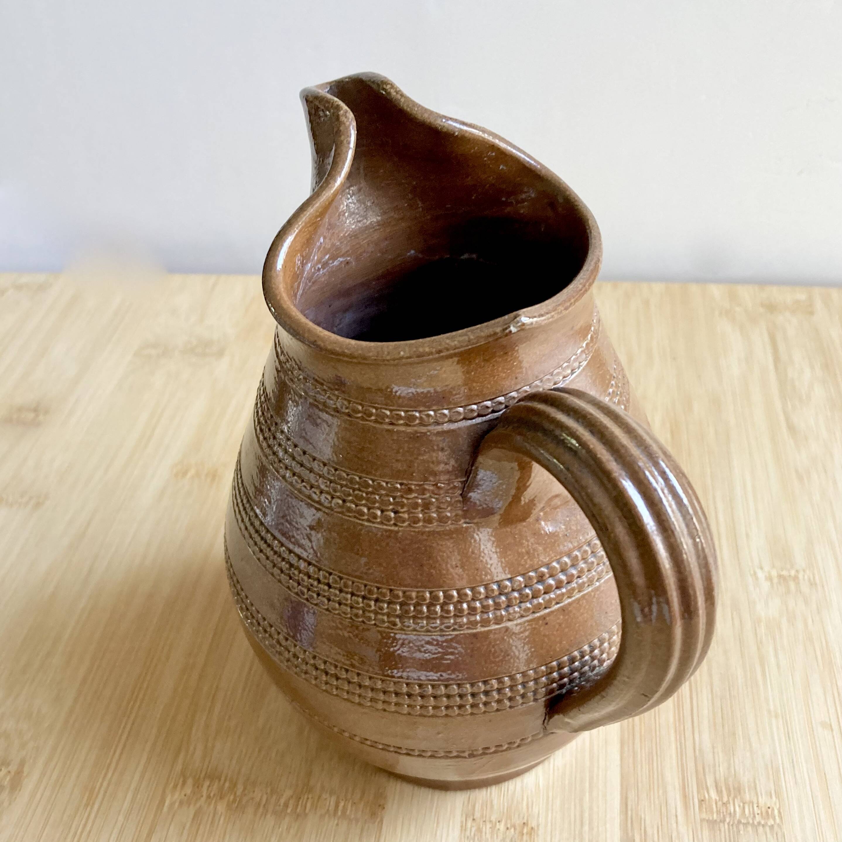 pitcher / jug vintage stoneware very good condition