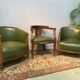 Fauteuils de bureau et paire de cabriolets