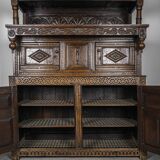 Charles II Oak Plaque, 1684, Set of 3