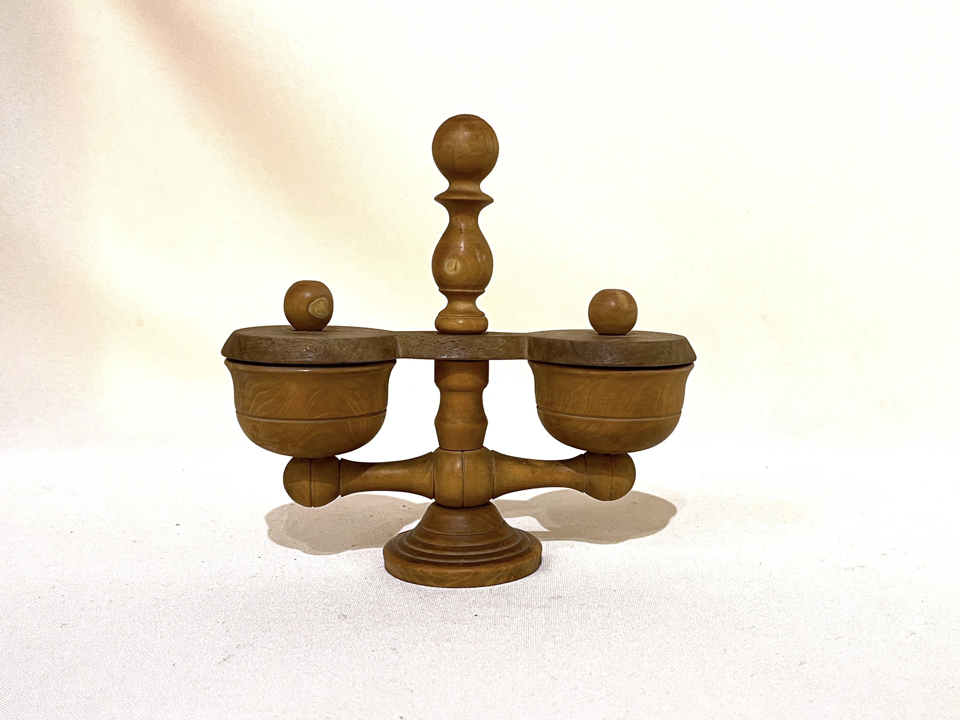 brutalist salt and pepper set boxwood 1900 salt shaker pepper mill