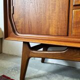 Teak Chest of Drawers, Denmark 1950s, Mid-Century Modern, Vintage