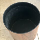 Vintage wooden paper basket