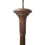 French Classic Louis XVI style Wooden Floor Lamp, mid-century