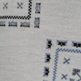 Couple de coussins berbère Kerkennah gris