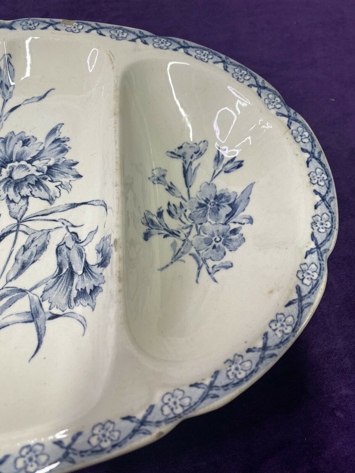 Compartment dish Sarreguemines Pretoria