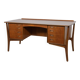 Teak Desk by Svend Åge Madsen for H.P. Hansen, 1960s