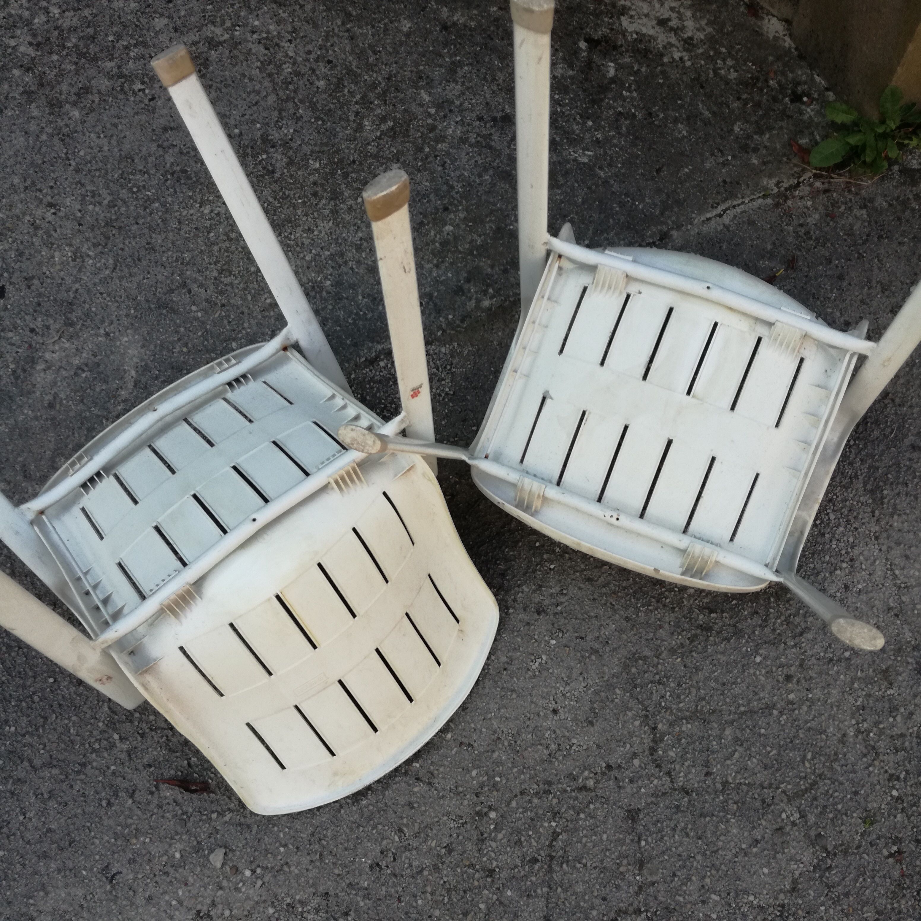 Shell garden armchairs by Emu 1986