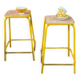 Pair of high stools