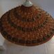Vintage braided rattan suspension