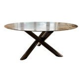 Minotti Van Dyck dining table — Calacatta marble — Ø150cm