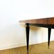 Art Deco dining table varnished in rosewood 1960