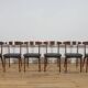 Chaises de Salle à Manger Modèle 27 en Palissandre par Kurt Østervig pour Brande Møbelindustr