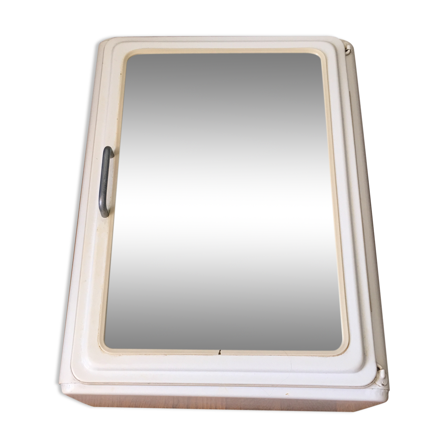 Vintage metal pharmacy cabinet