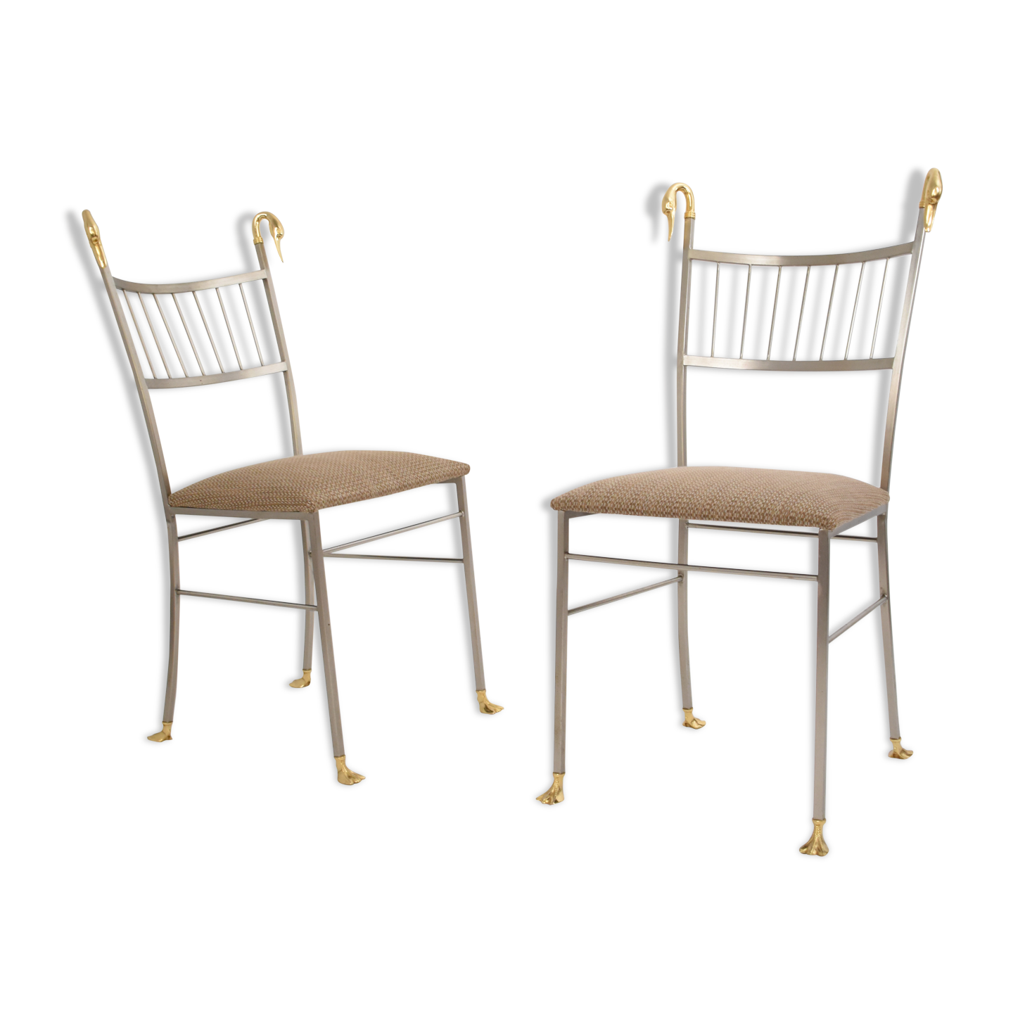 Pair of swan chairs, USA 1970