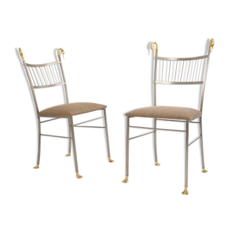 Pair of swan chairs, USA 1970