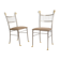 Paire de chaises cygnes, USA 1970