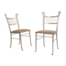Paire de chaises cygnes, USA 1970