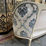 Louis XV style basket sofa