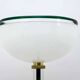 20st Century Venini Murano Glass "Tolboi" Floor Lamp in Green