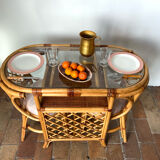 Rattan table and chairs set