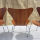 4 chaises Arne Jacobsen en teck Mod.3107