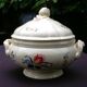 Earthenware tureen by Digoin Sarreguemines