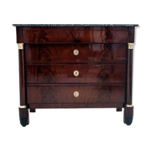 Commode Empire, France, vers 1880.
