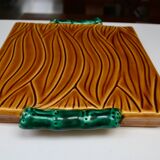 Vallauris earthenware dish, created by Albert Ferlay in the 1960s